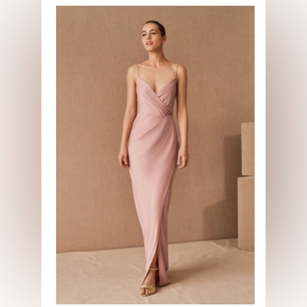 Freya Satin Charmeuse Dress - BHLDN